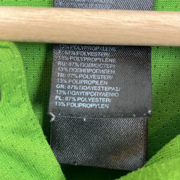 The North Face Flash Dry Polo Short Sleeve Pullover Mens XL 1/4 Button Shirt - Picture 7 of 8